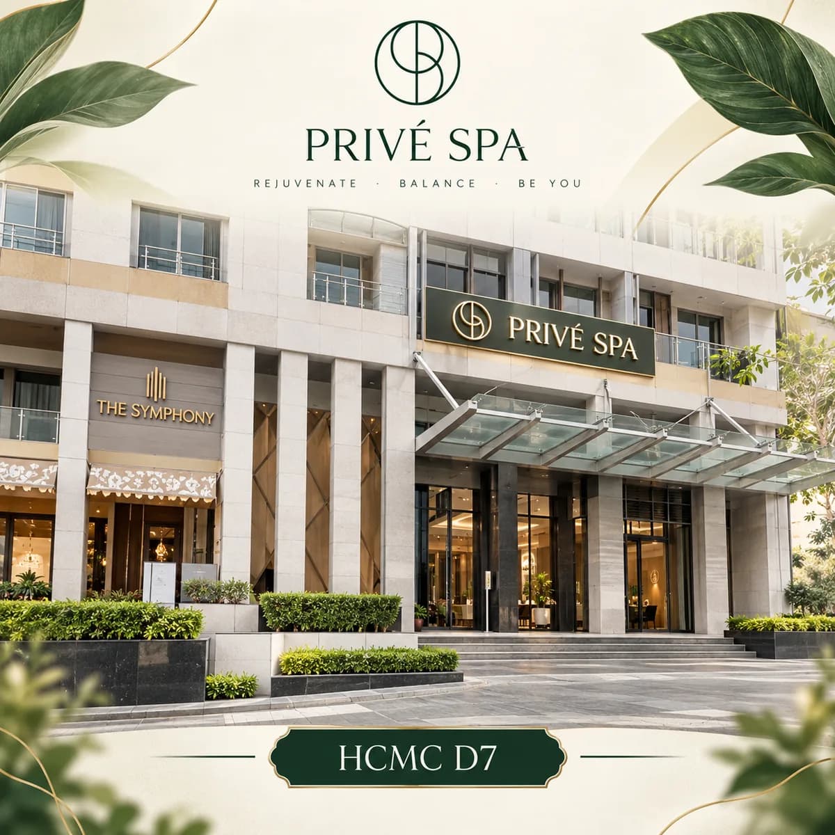 Privé Spa Phu My Hung / Midtown (D7) branch exterior
