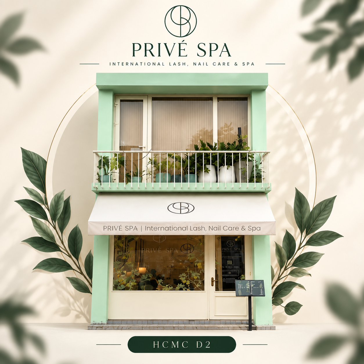 Privé Spa Thao Dien (D2) branch exterior